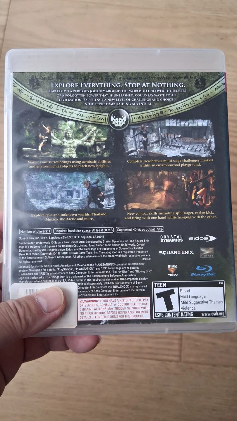 PS3 Tomb Raider Underworld - photo 2