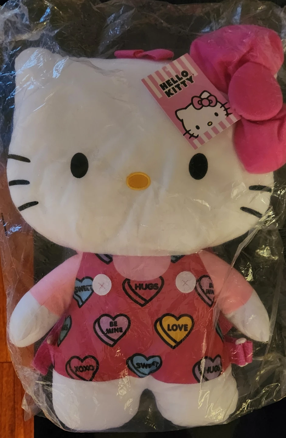 Hello Kitty Plush Backpack