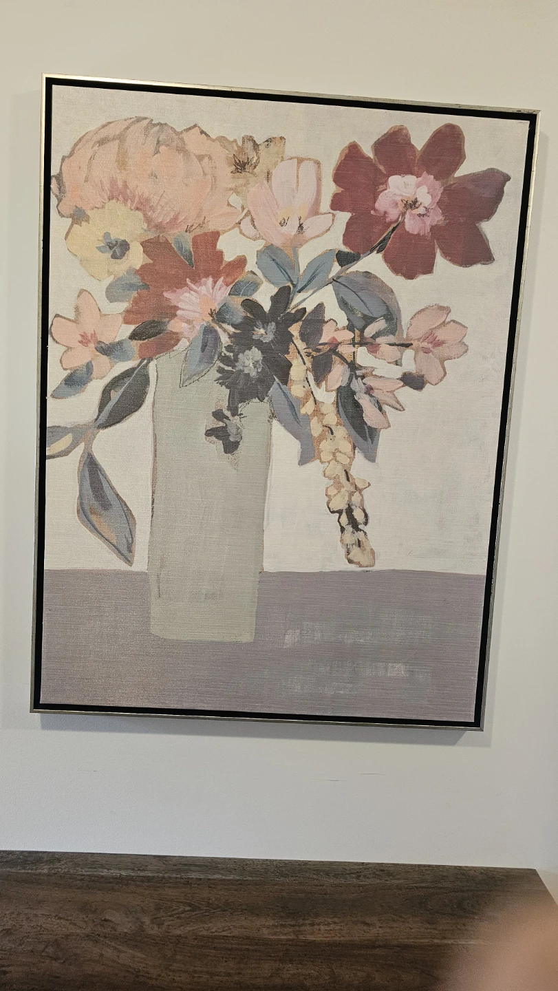 Framed Floral Wall Art