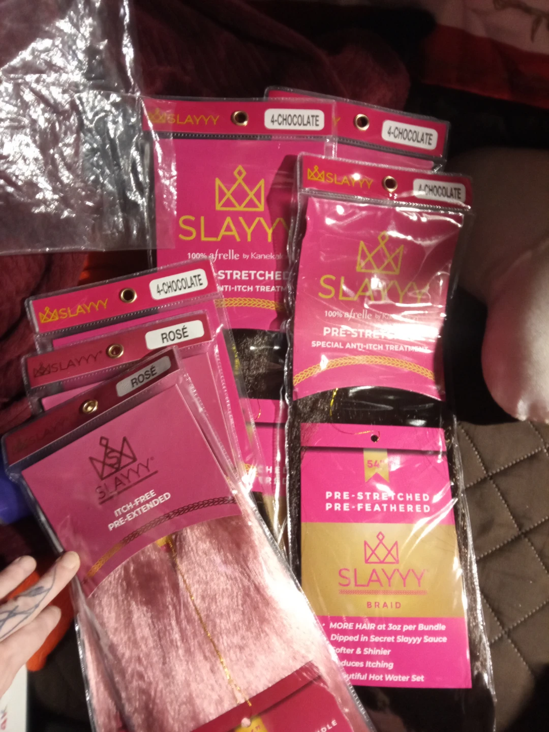 Slayyy Pre-Stretched Kanekalon Braiding Hair