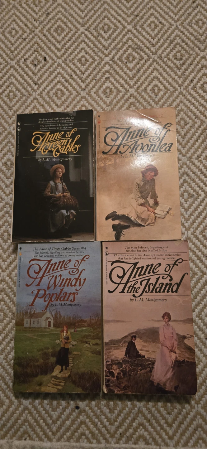 4 Anne of Green Gables books