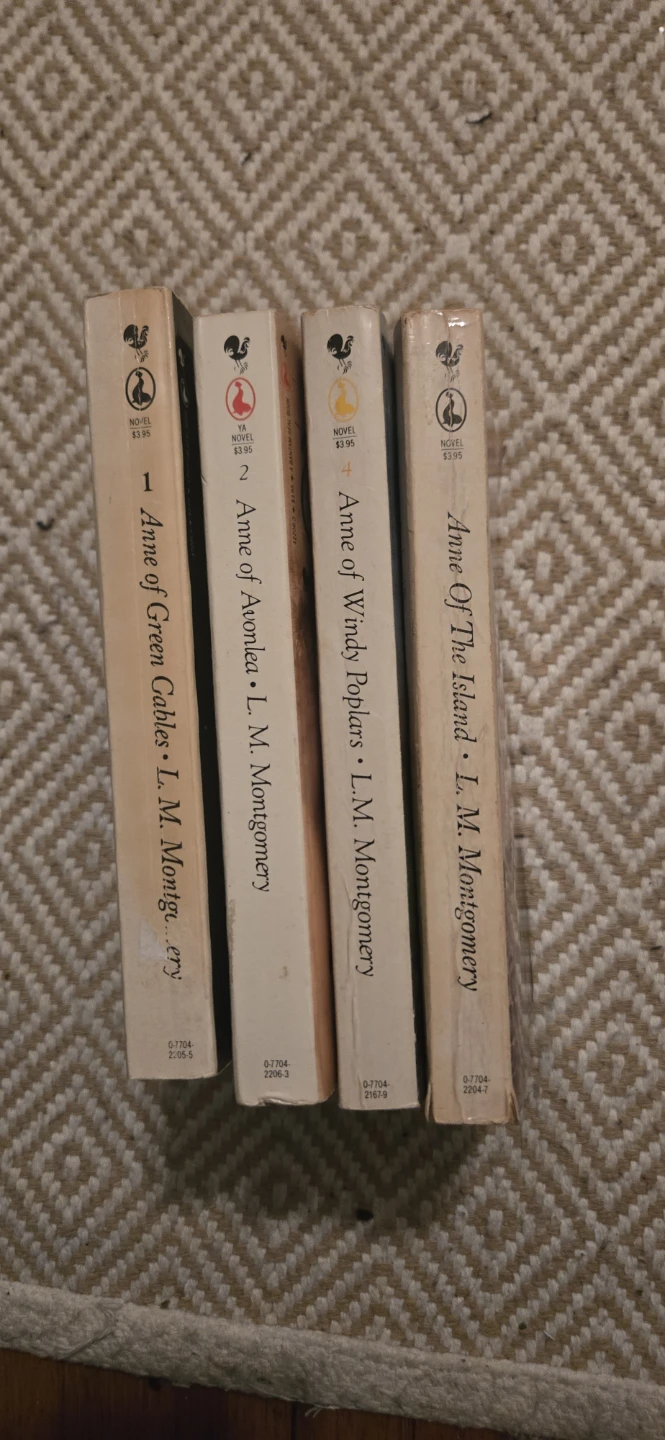 4 Anne of Green Gables books - photo 2