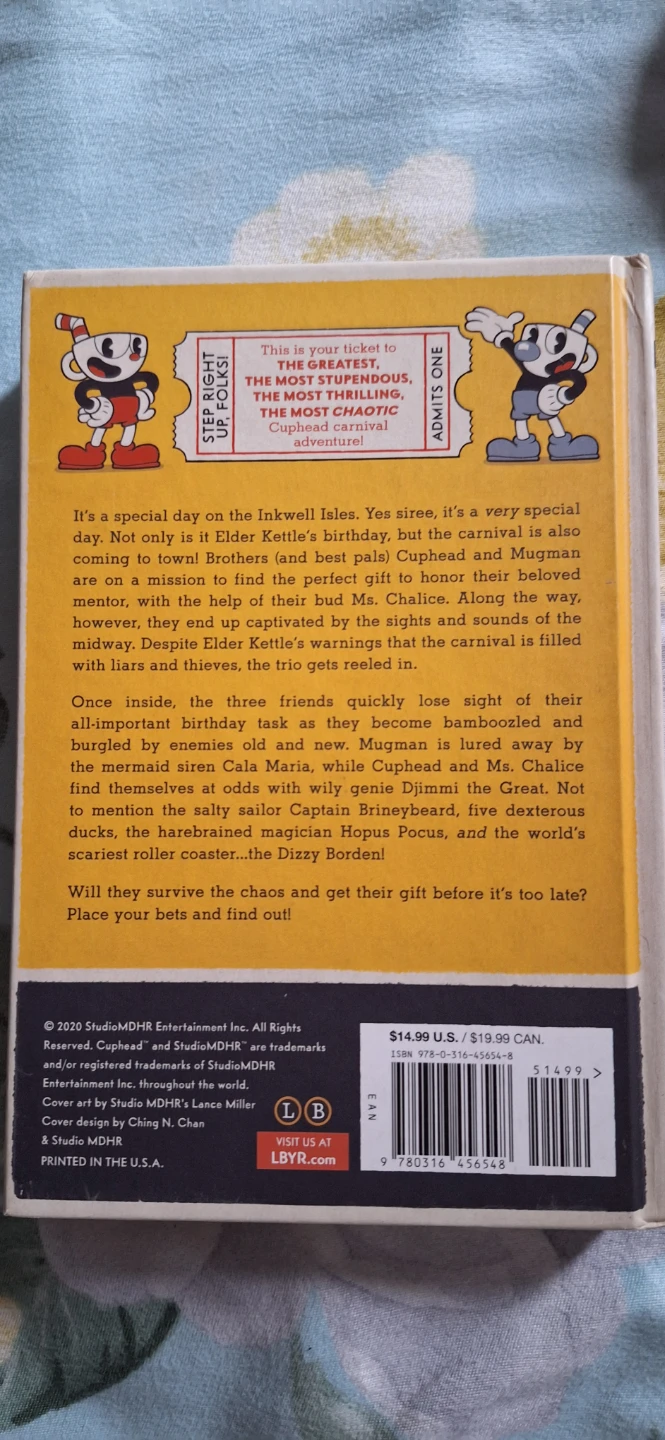Cuphead in Carnival Chaos Book by Ron Bates - photo 2