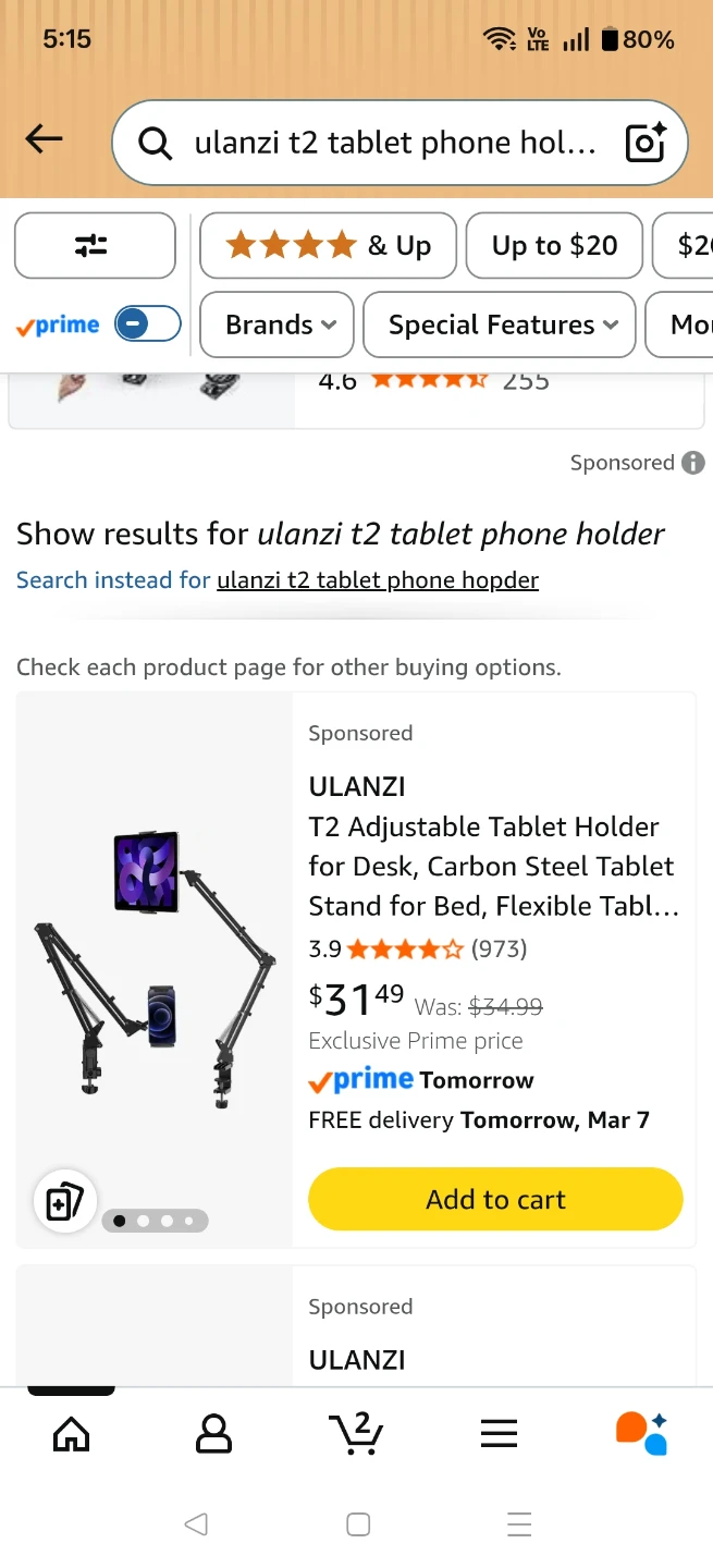 Adjustable Phone Holder Stand - photo 2