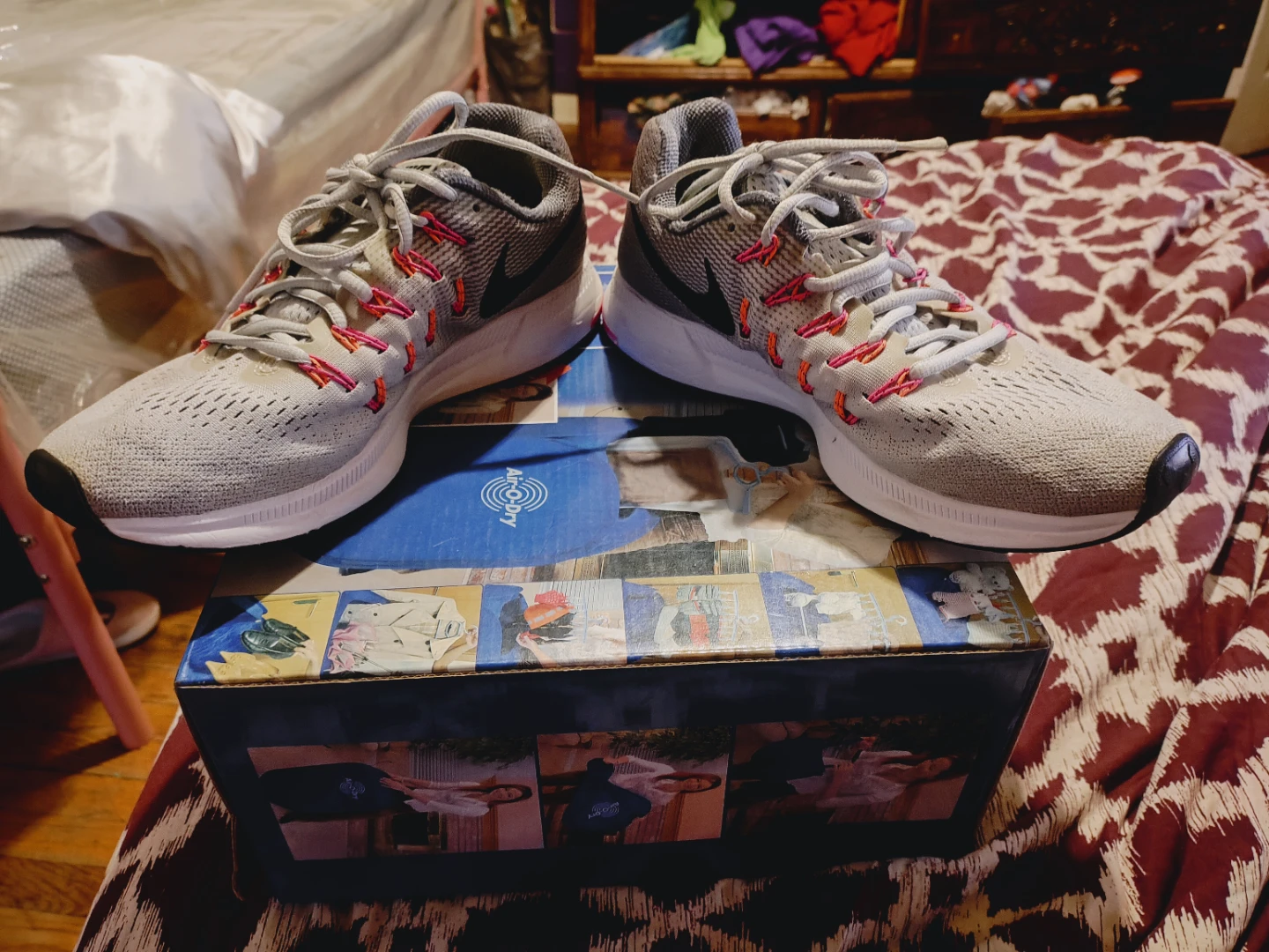 🧡Nike Air Zoom Running Women Shoes size 9 Slightly used - photo 4