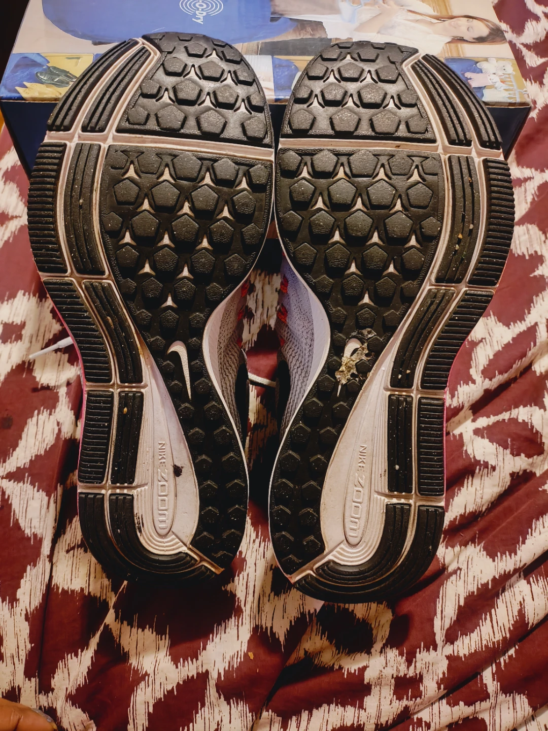 🧡Nike Air Zoom Running Women Shoes size 9 Slightly used - photo 5