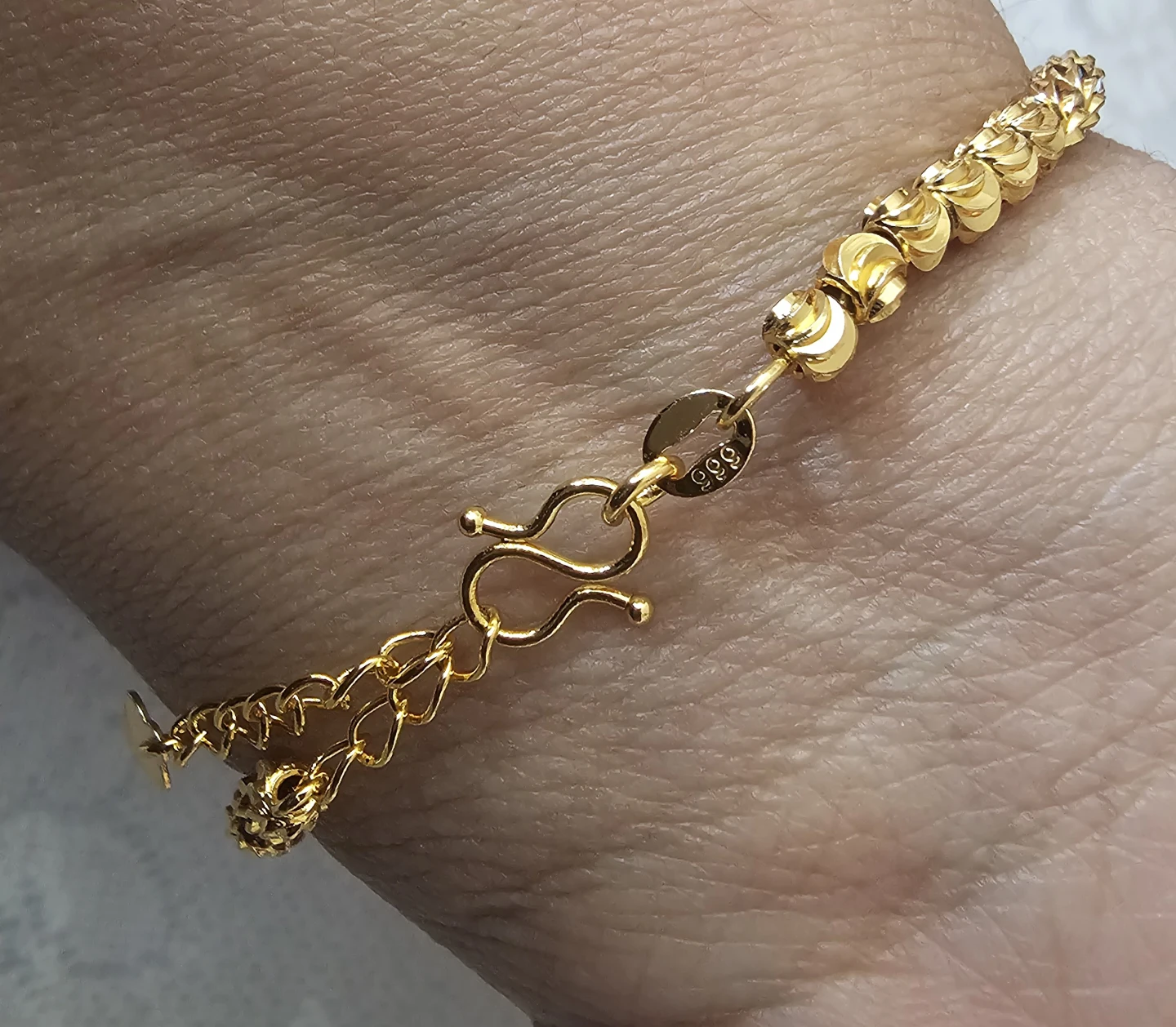 24 karat  Gold plated Bracelets & Necklaces - photo 5