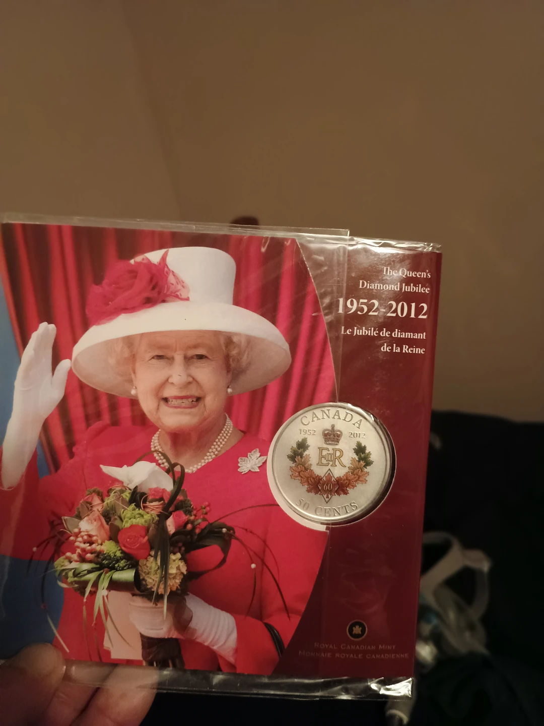 2012 Canada Diamond Jubilee 50 Cents Coin - photo 5
