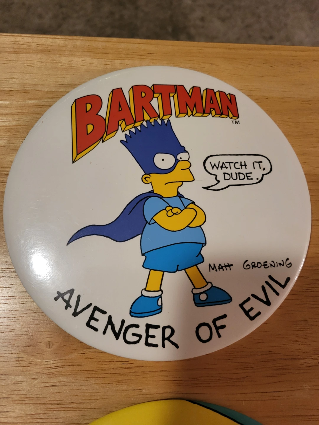 The Simpsons Bartman & Bart Simpson Pins - photo 3