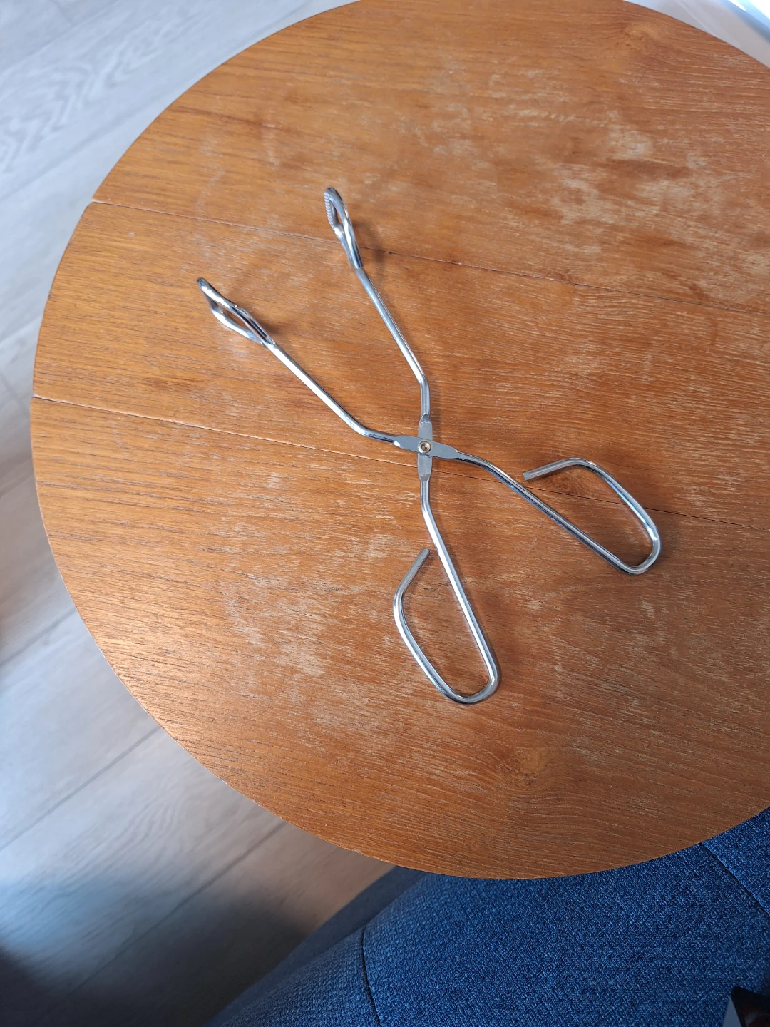 Silver Metal Tongs