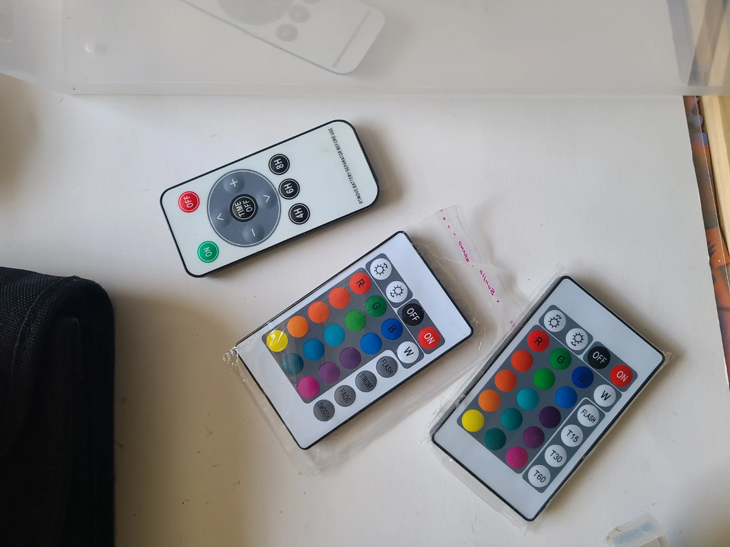 LED Light Remote Controls