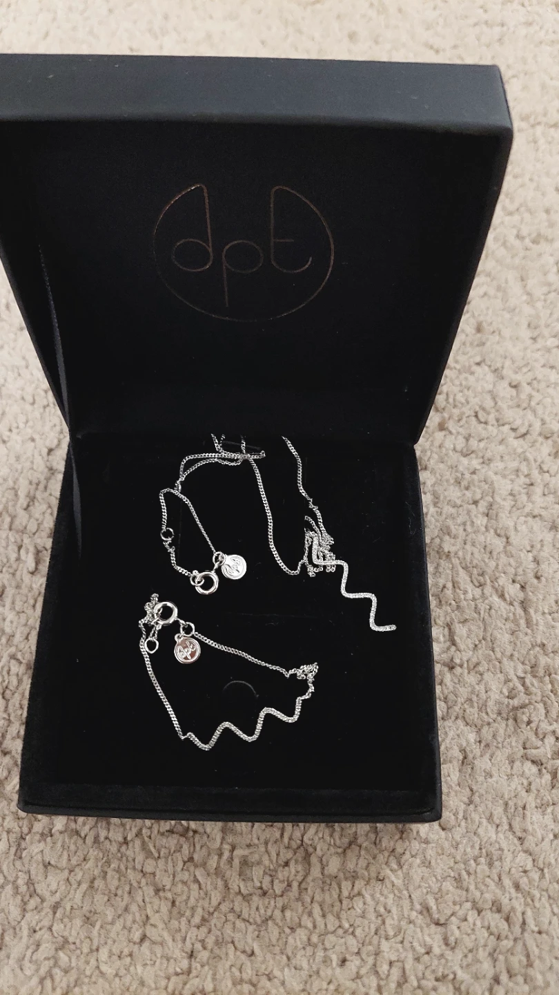 diamanti per tutti Sterling Silver Necklace and bracelet - photo 2