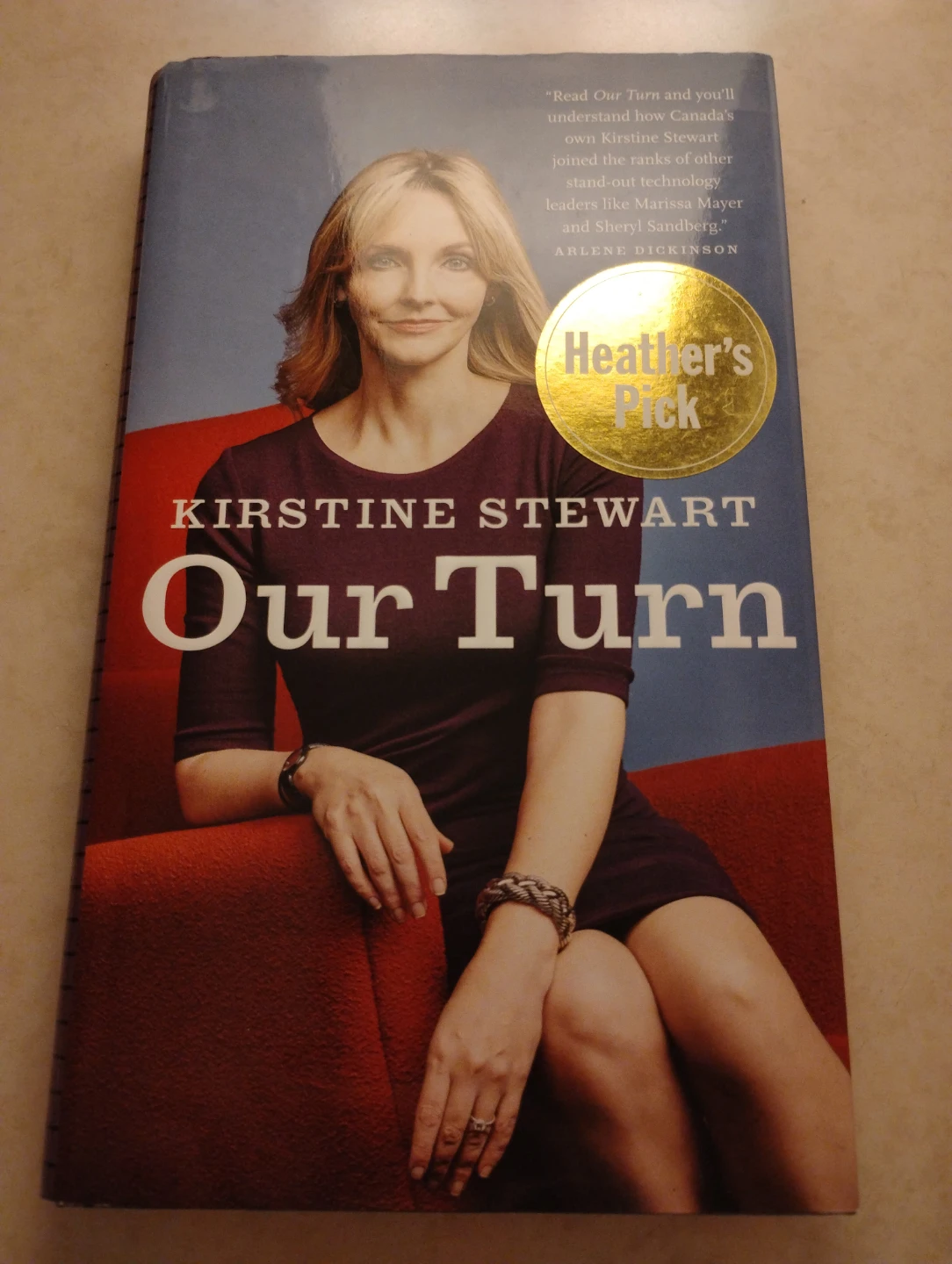 Our Turn by Kirstine Stewart Book