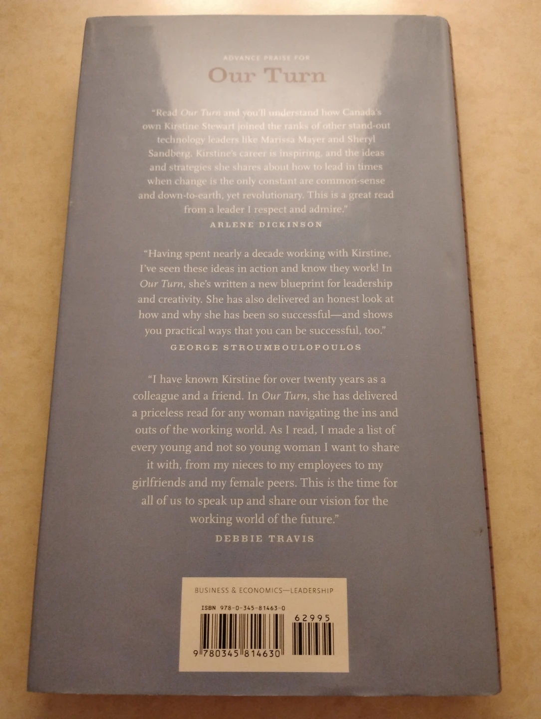 Our Turn by Kirstine Stewart Book - photo 2
