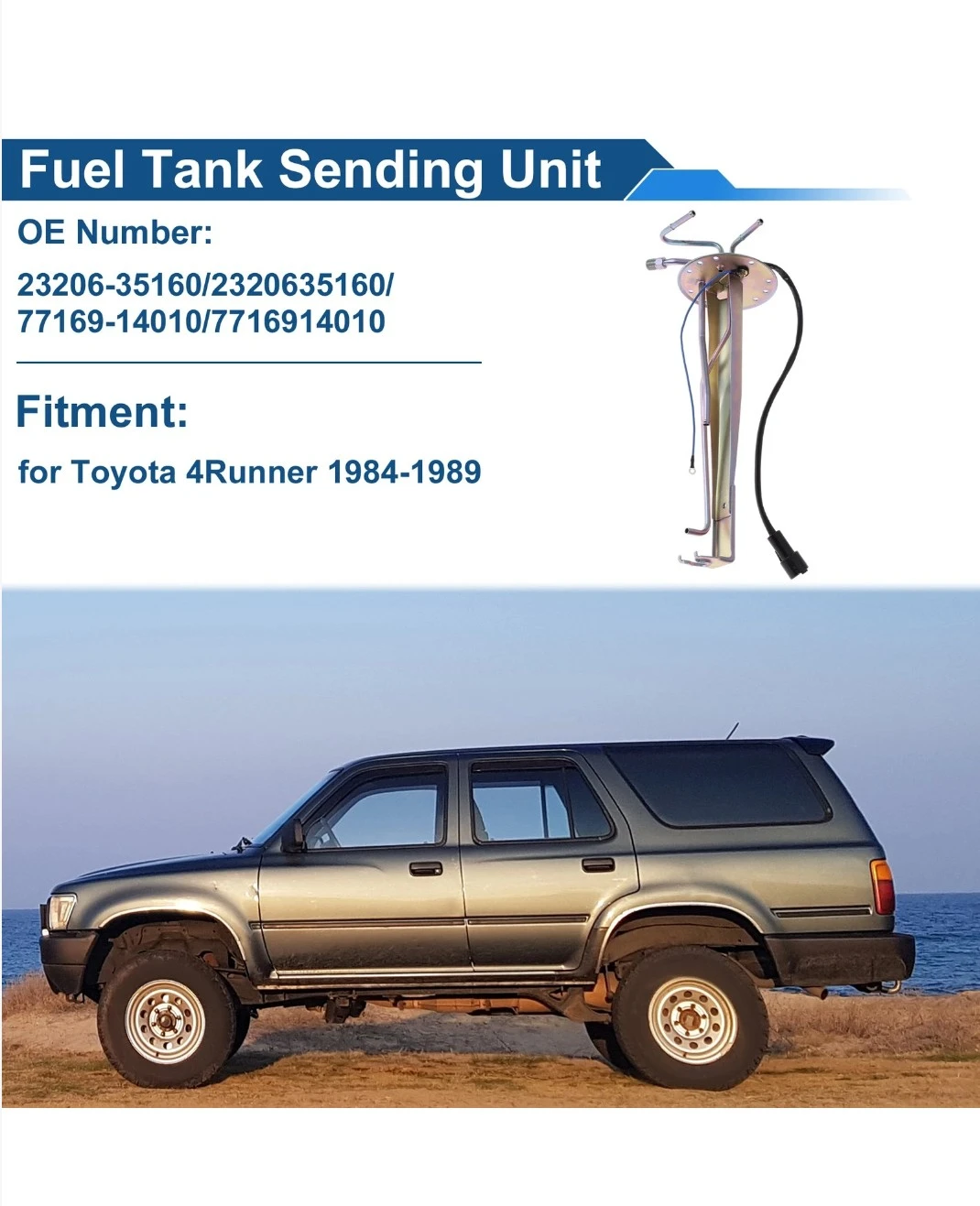 Fuel Tank Sending Unit for Toyota 4Runner 1984-1989 - photo 2