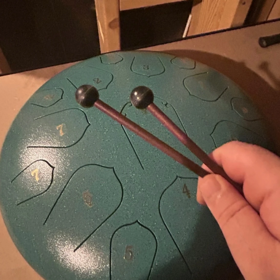 Steel Tongue Drum - Musical Percussion Instrument