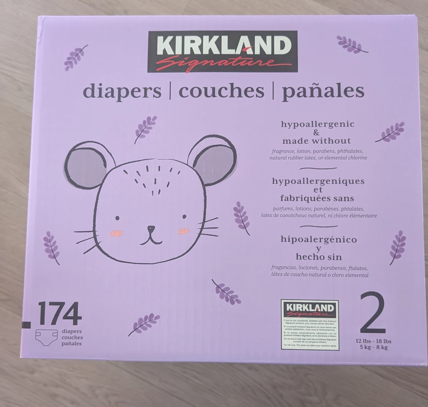 Kirkland Signature Size 2 Diapers - 174 Count
