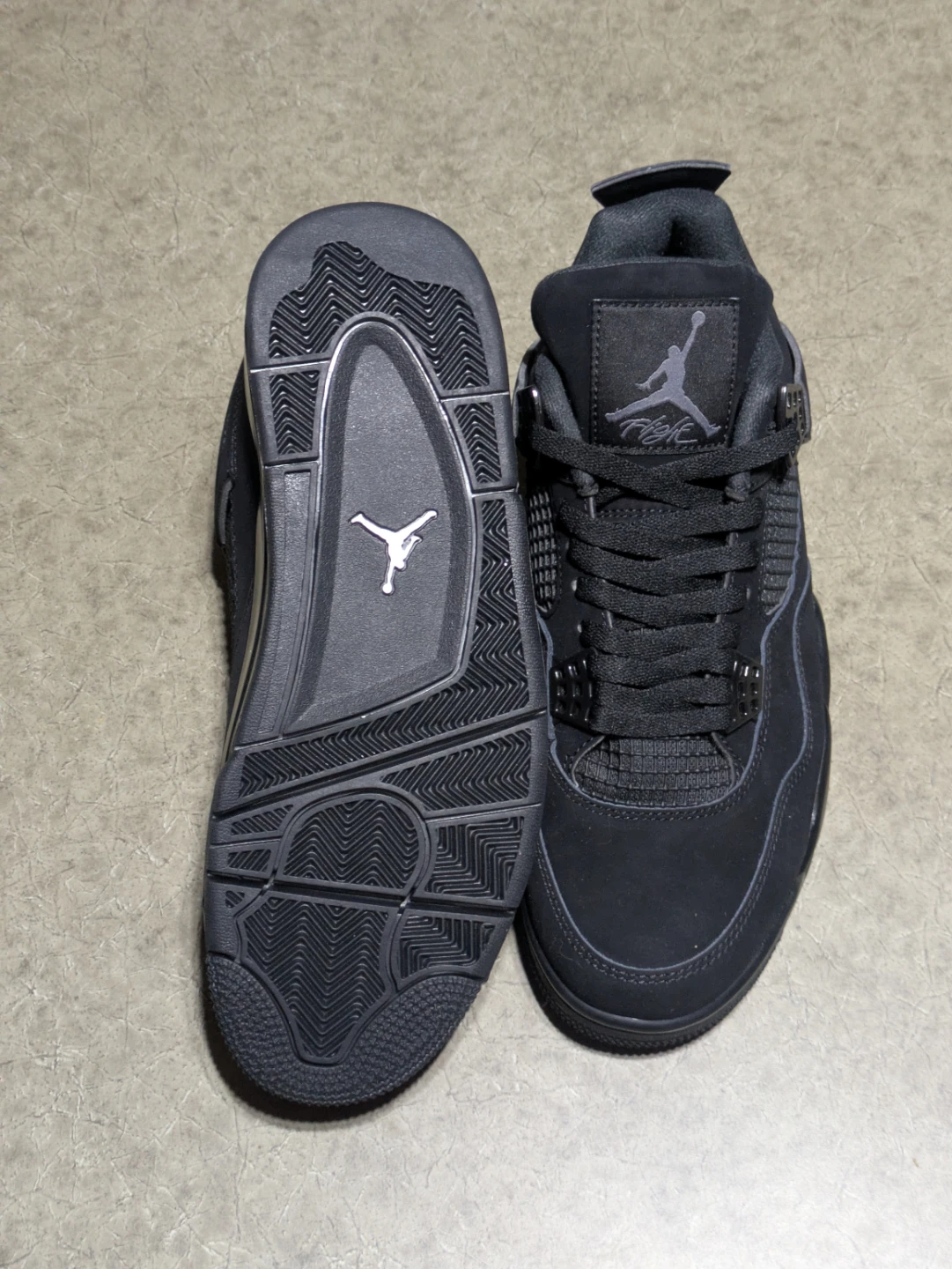 Air Jordan 4 Retro Men's Shoes Black Size 9.5 - photo 3