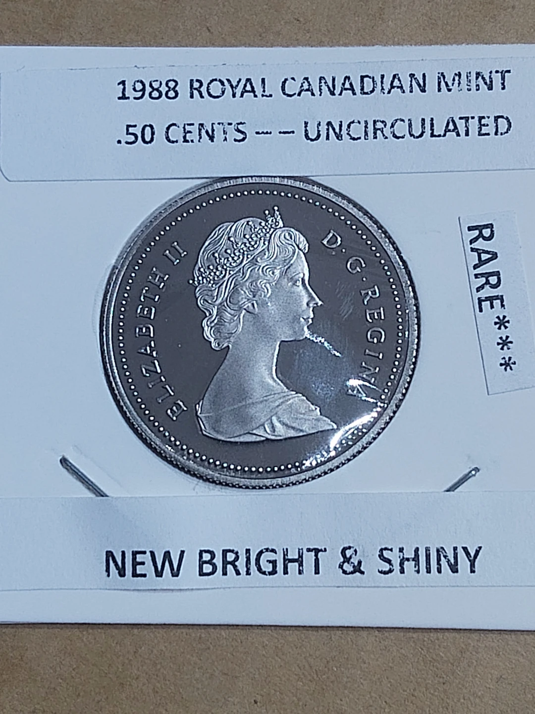 1988 Canada 50 Cents Uncirculated Coin