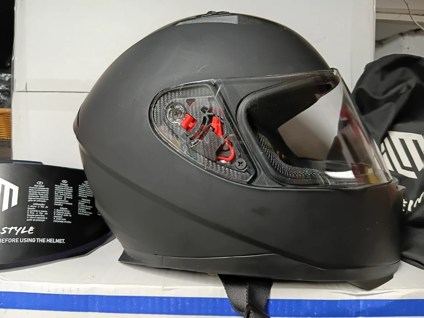 ILM Full Face Motorcycle Helmet - photo 3