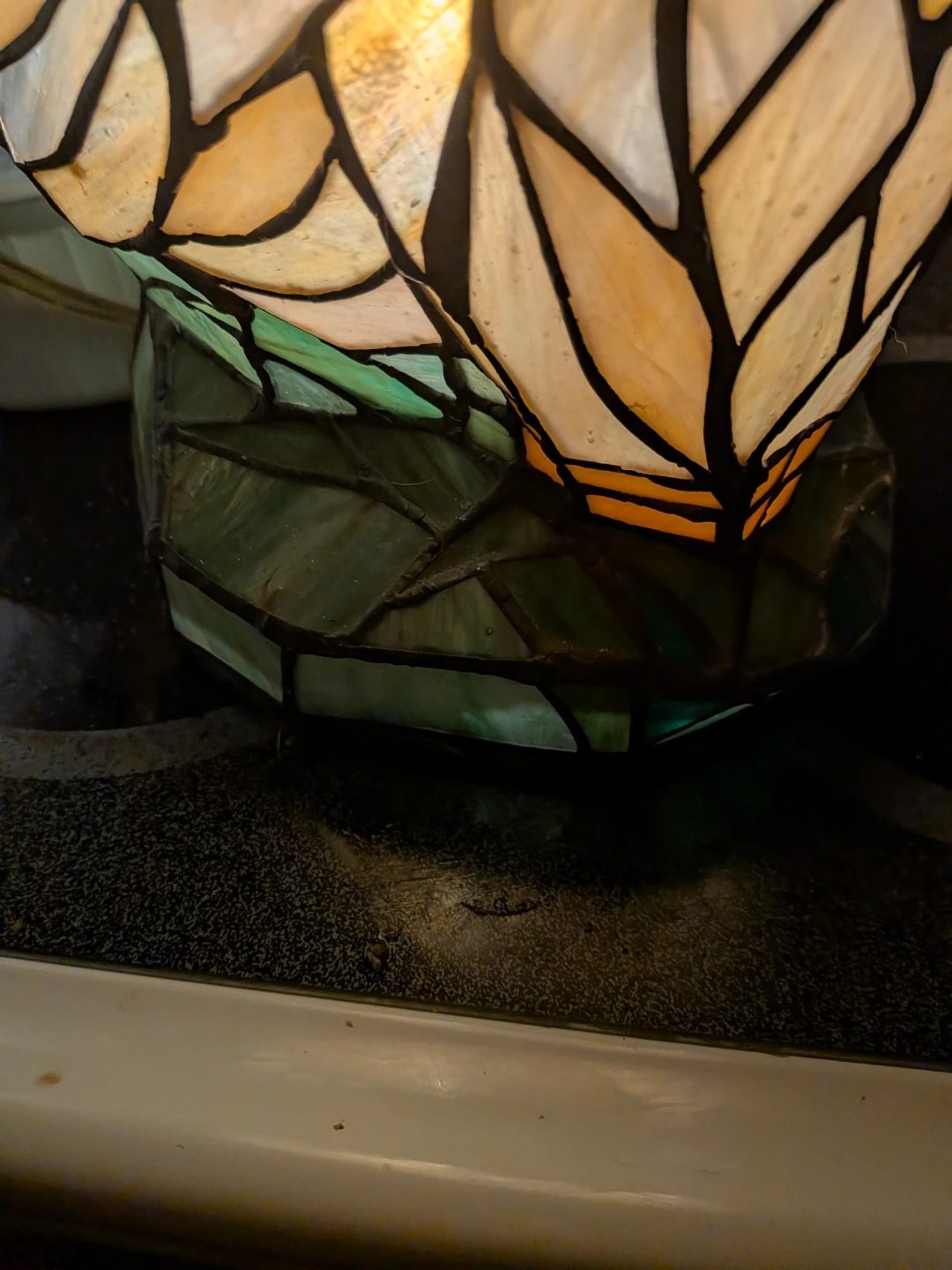 Stained Glass Rooster Lamp - photo 4
