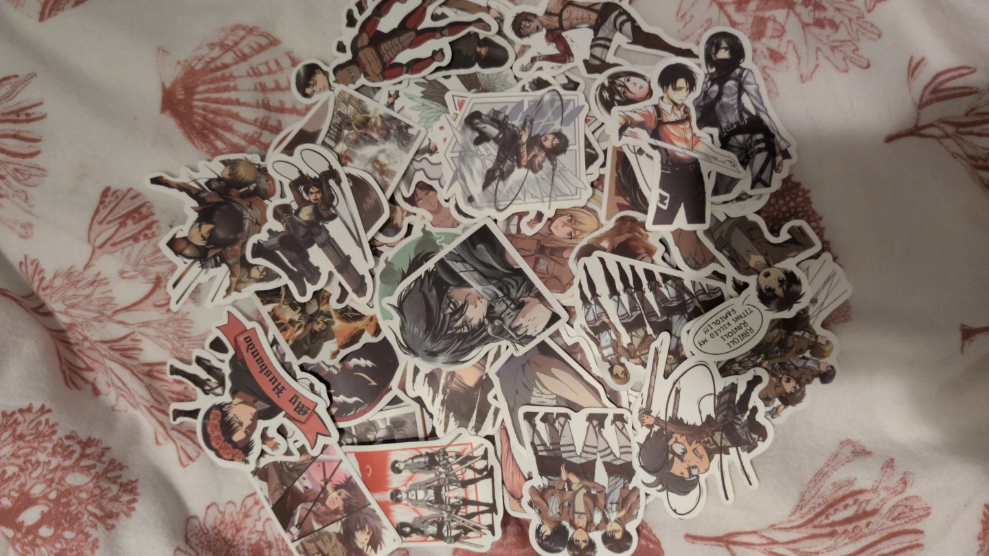 Attack on Titan Stickers - Large Pack - photo 2