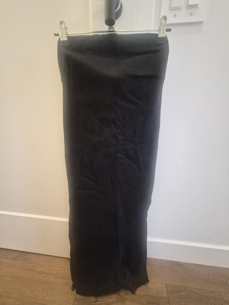 ZARA Black Strapless Maxi Dress