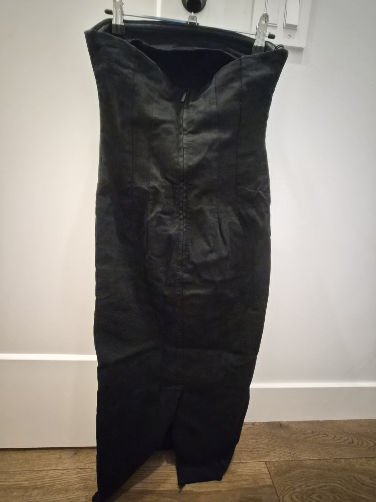 ZARA Black Strapless Maxi Dress - photo 2