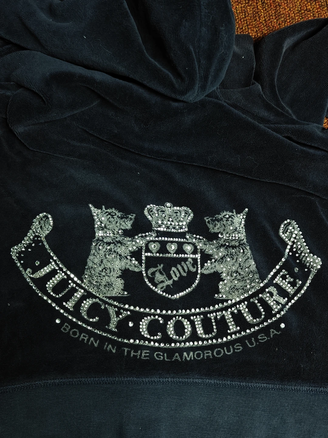 Navy Blue Juicy Couture Bling Tracksuit - photo 3