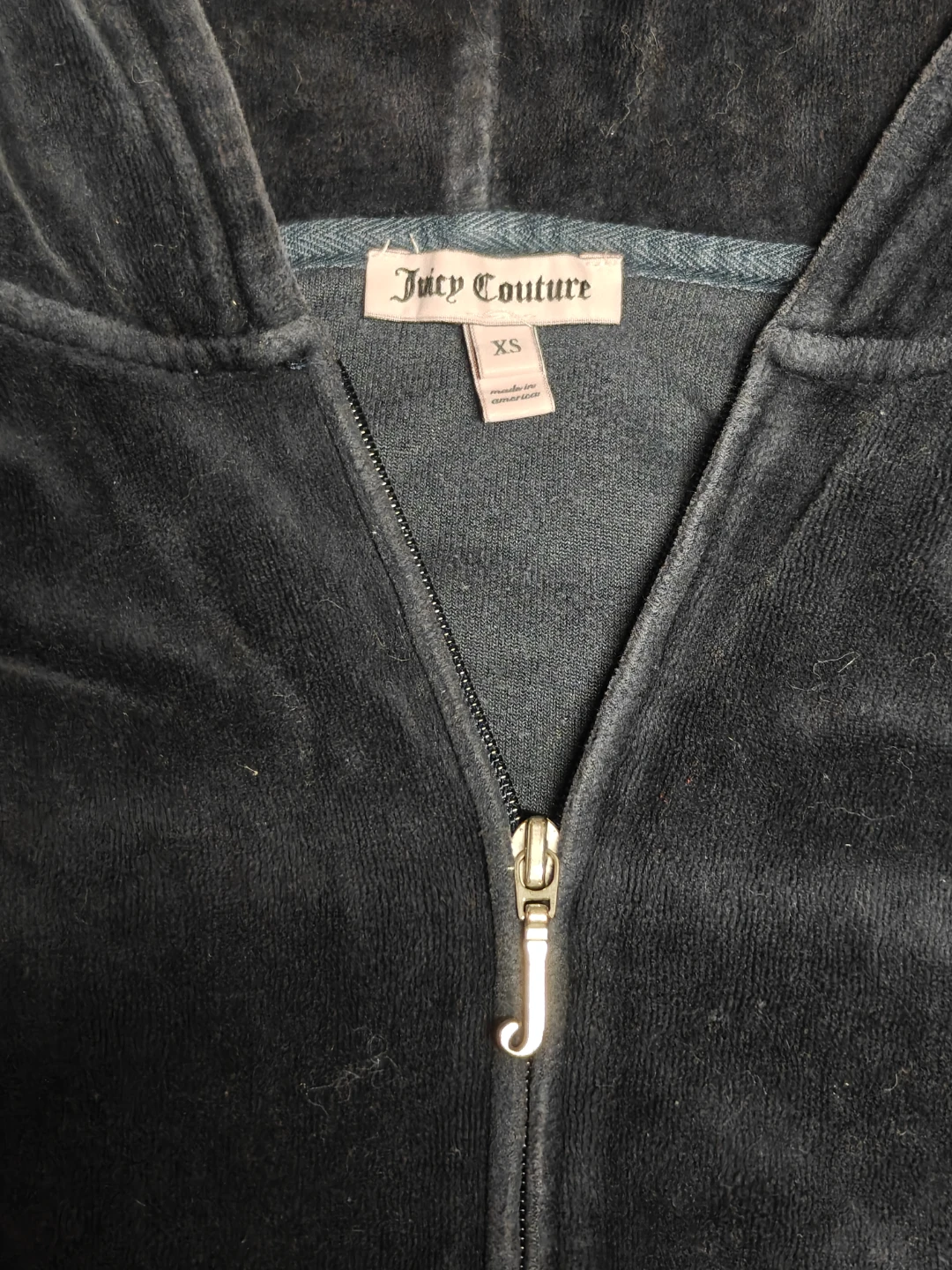 Navy Blue Juicy Couture Bling Tracksuit - photo 4