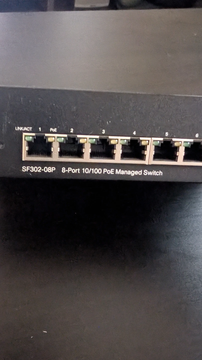 Cisco SF302-08P 8-Port 10/100/1000 PoE Managed Switch - photo 5