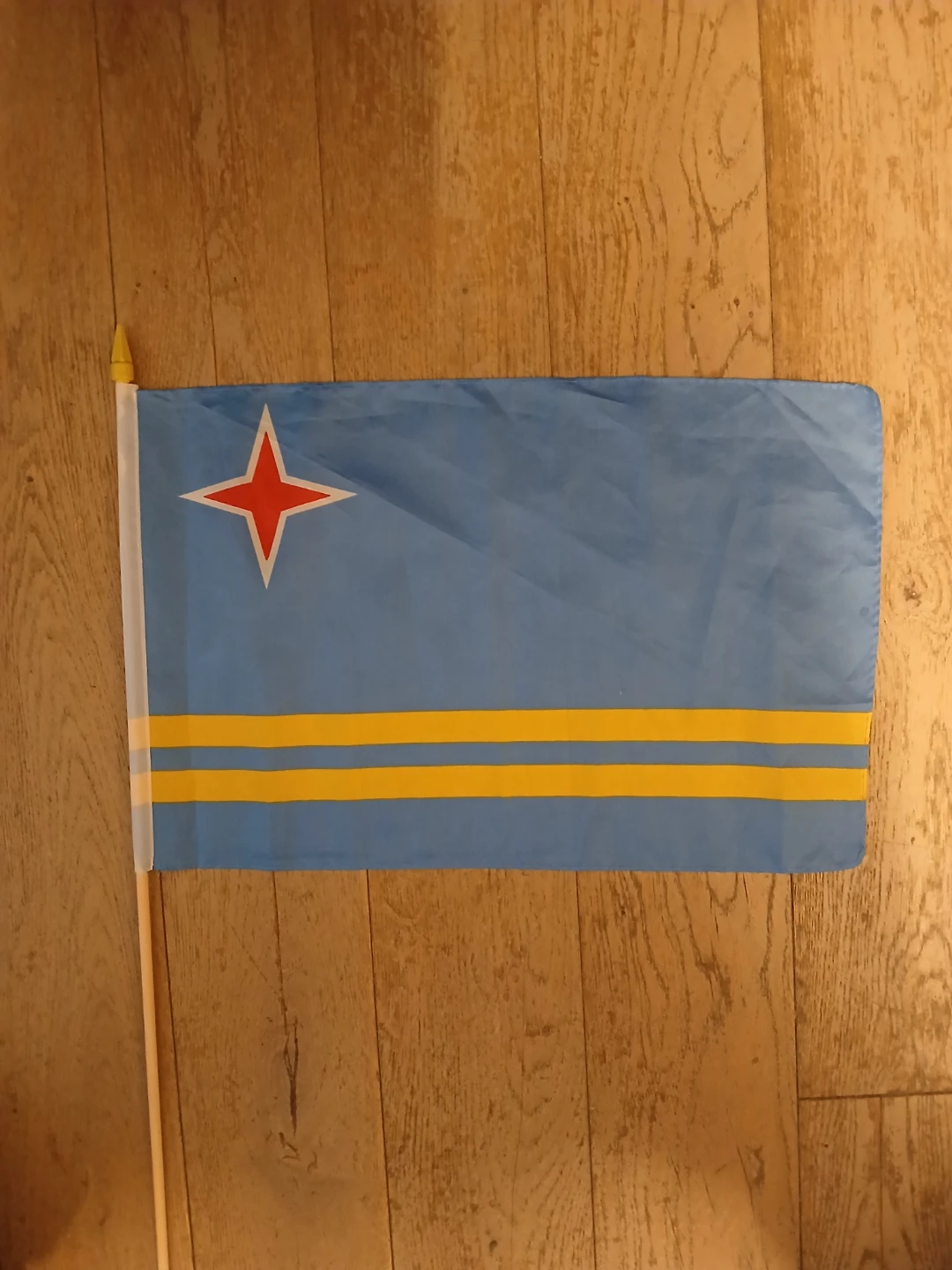 Aruba Flag Handheld Stick Banner - photo 2