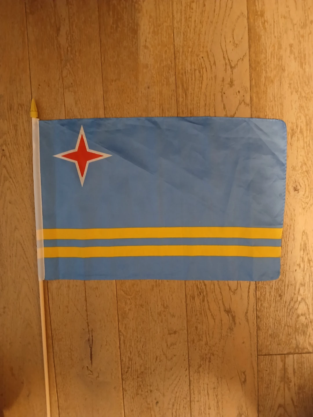 Aruba Flag Handheld Stick Banner - photo 3