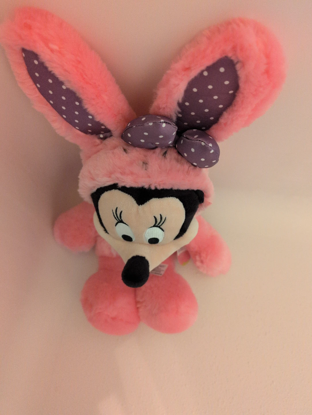 Disney "Marshmallow" Minnie Mouse Plush Toy (Bunny Outfit) - photo 2