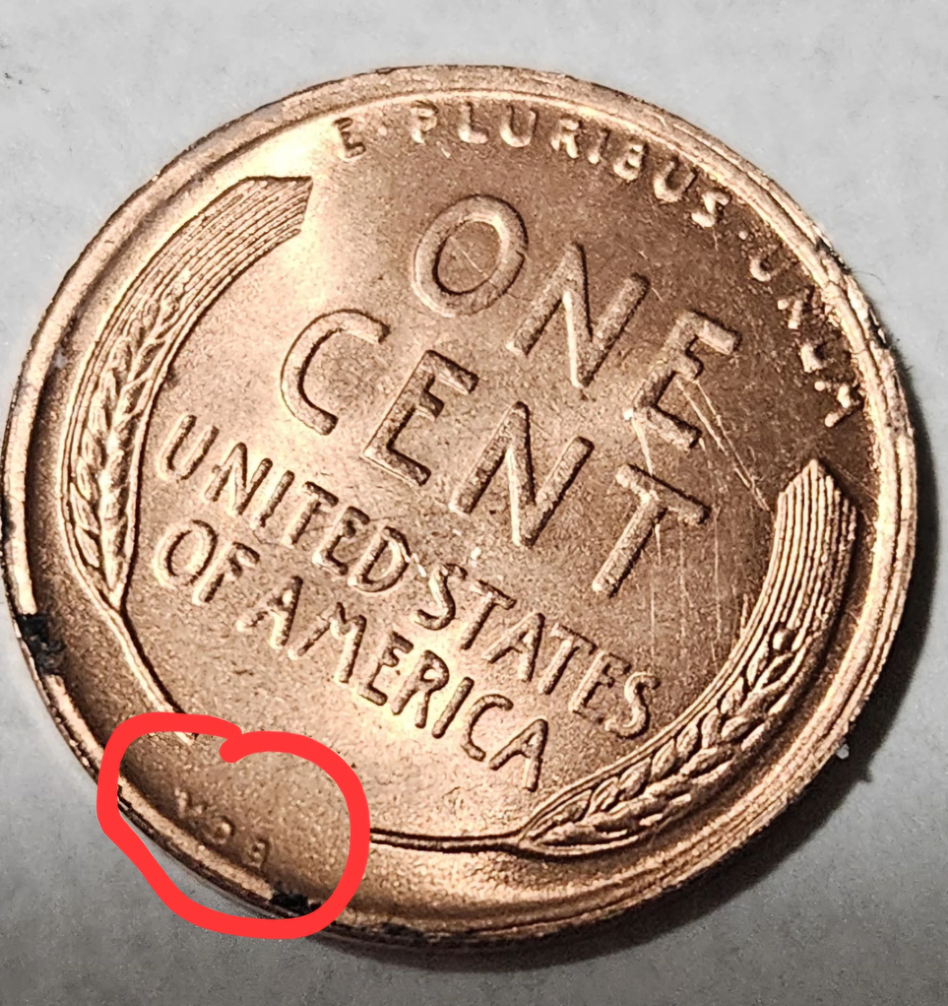 1922 USA Lincoln Wheat Cent Coin - photo 3