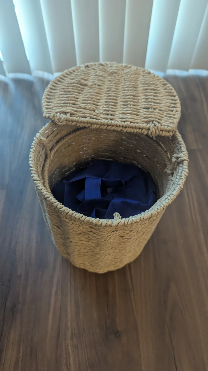 *PRICE DROP* Zara home trash can / storage basket - photo 2