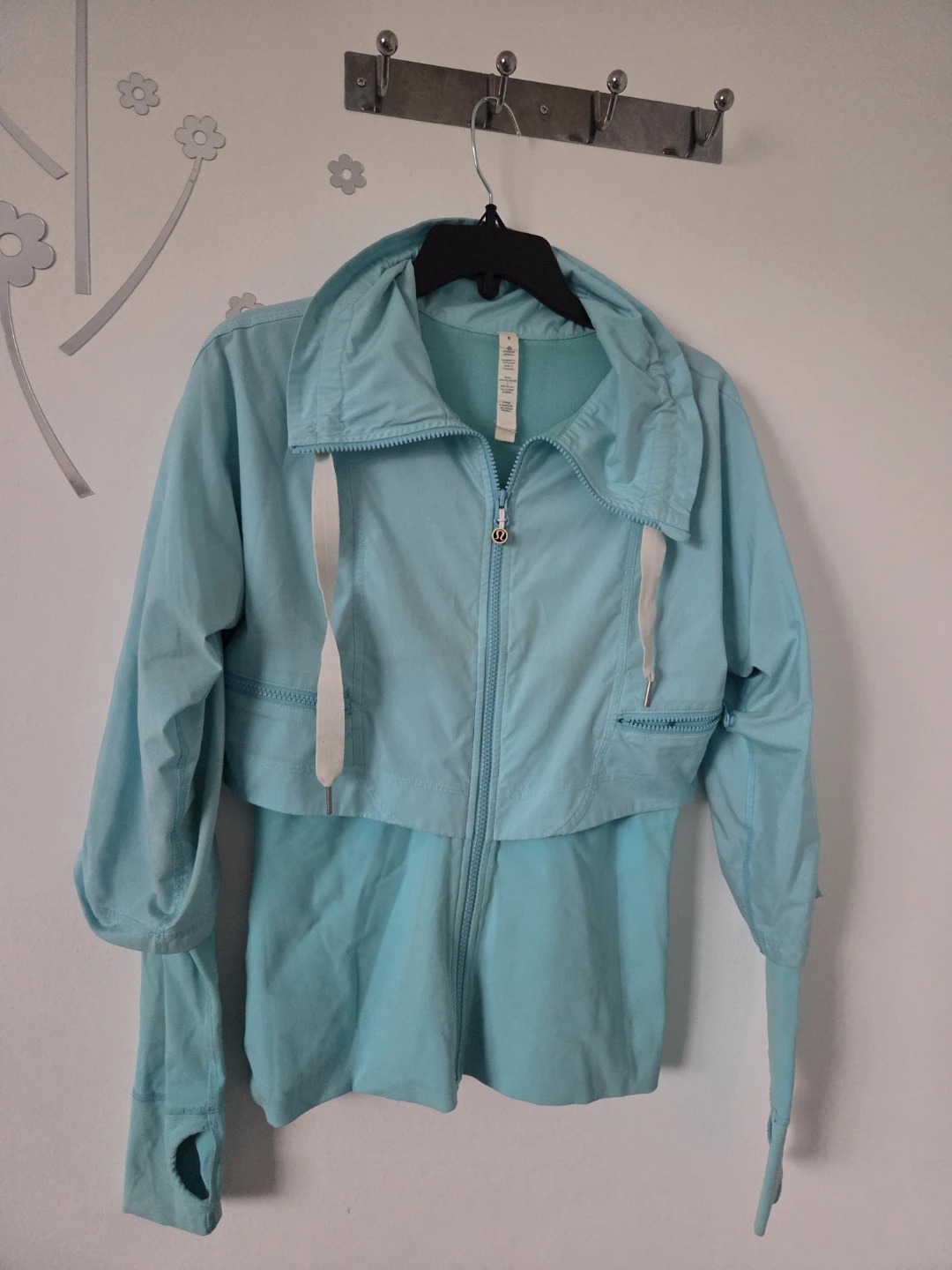 Lululemon Athletica Teal Jacket Size 6