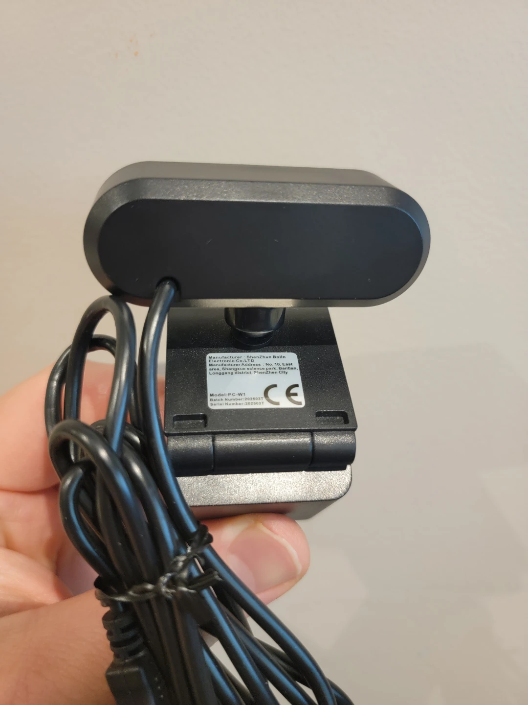 Benewy PC-W1 FHD Plug and Play USB 1080p webcam - photo 2