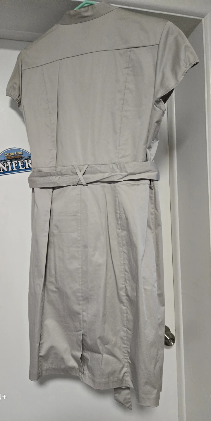 H&M Beige Utility Belted Dress Size 16 - photo 3