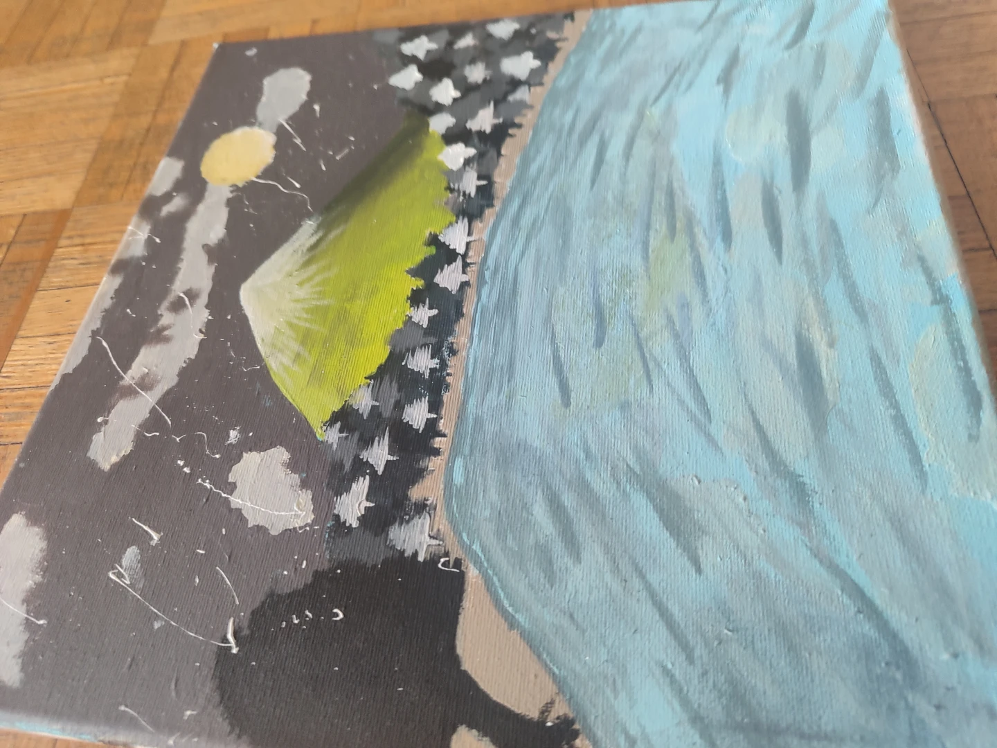 Abstract Landscape Painting - photo 2