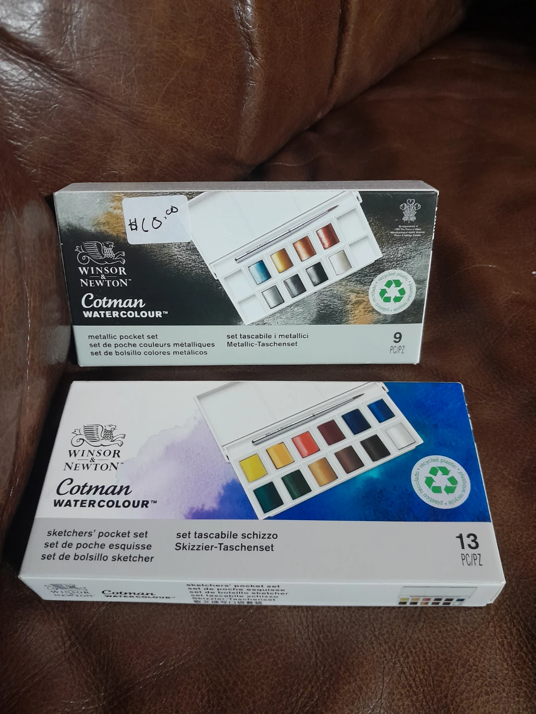 Winsor & Newton Cotman Watercolour Pocket Sets (9 & 13 Pan) - photo 3