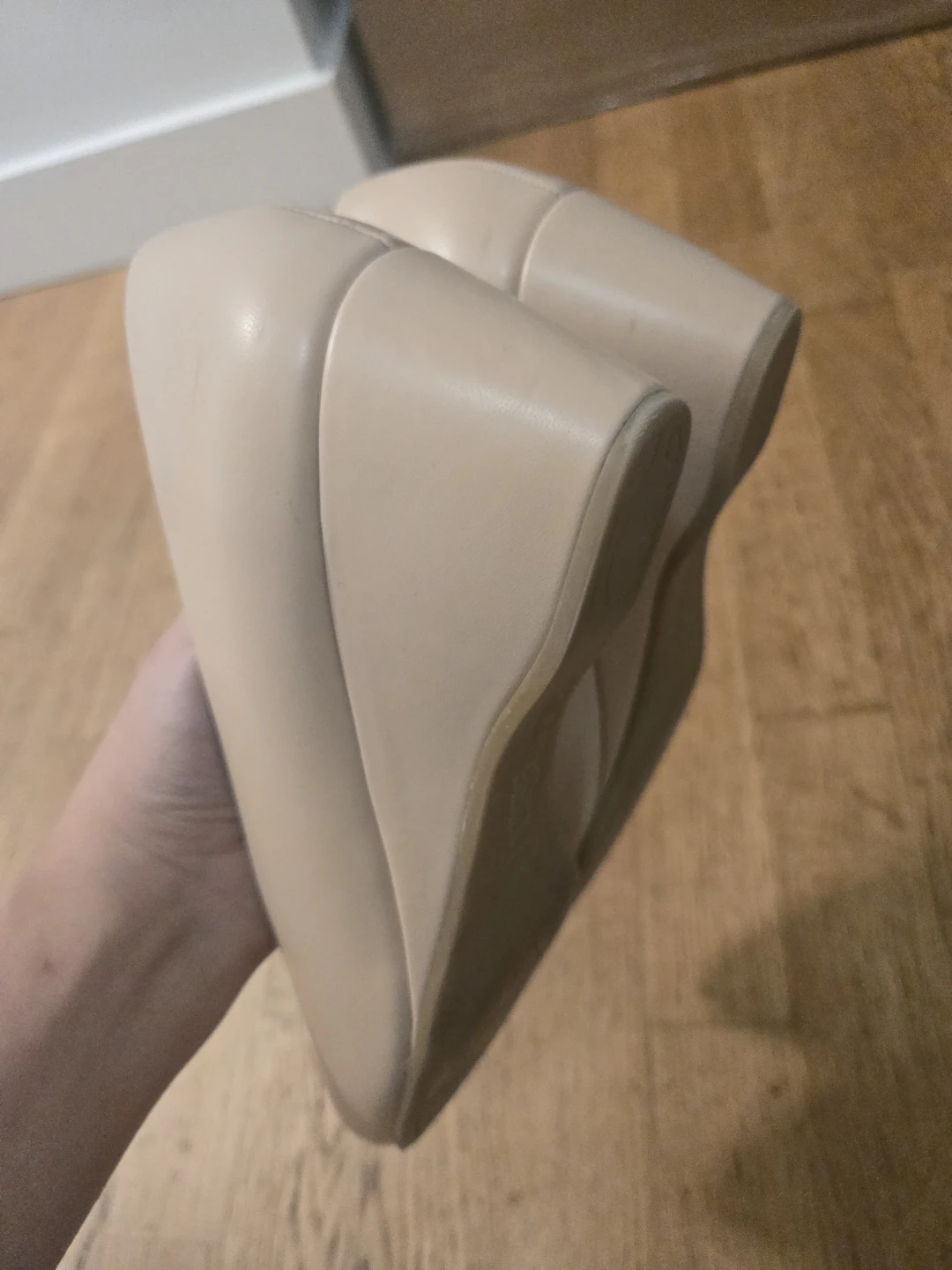 Comfort Plus Wedge Heels - Beige Size 8 - photo 2