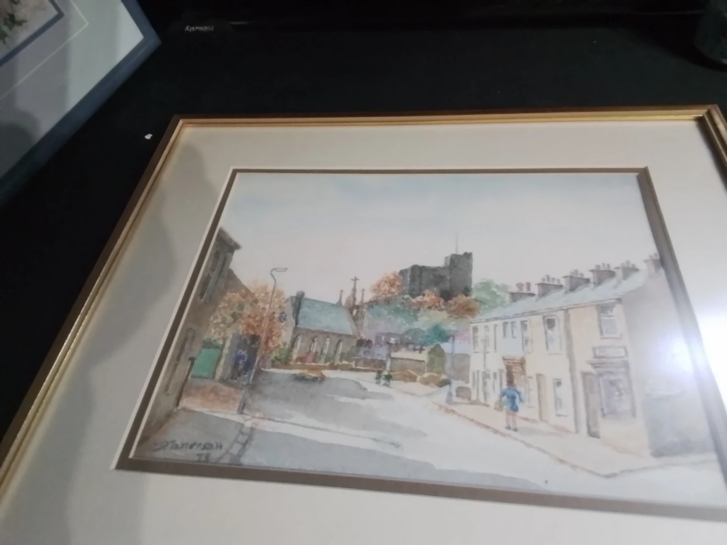 D. Fanersall Watercolor Painting 14x12" 1978 - photo 3