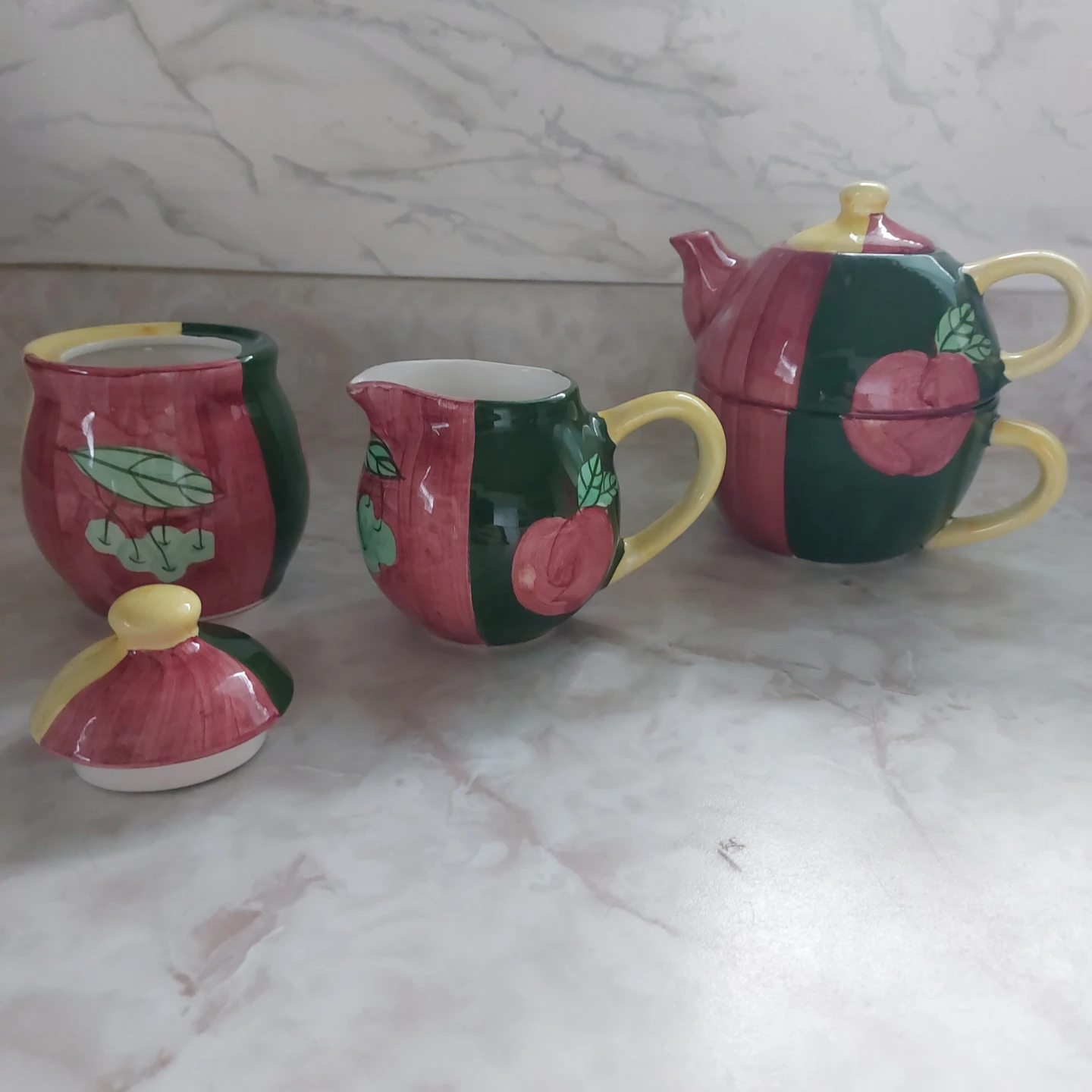 Fruit Pattern Tea Set - photo 3