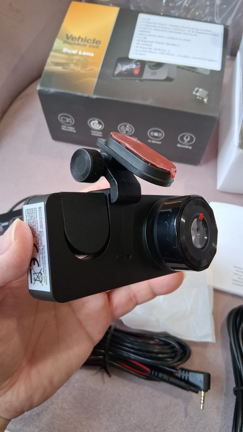 Car Dashcam, 3 Channels Lens, 1080P, UPDARGED version, - photo 5