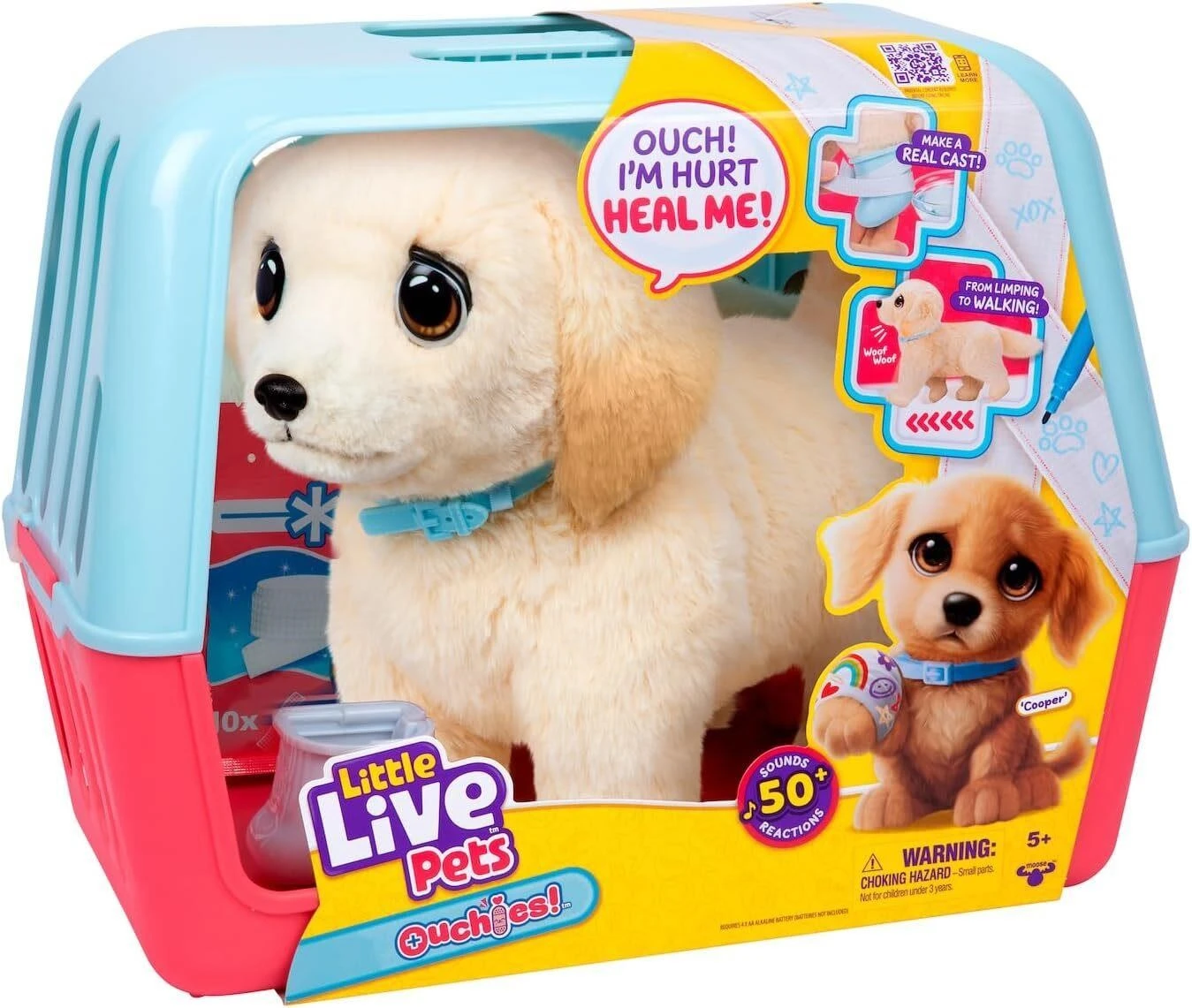 Little Live Pets "Ouchies!" Puppy Toy