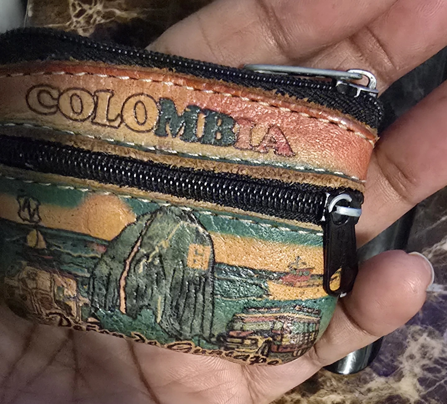 Colombia Souvenir Coin Pouch - photo 2