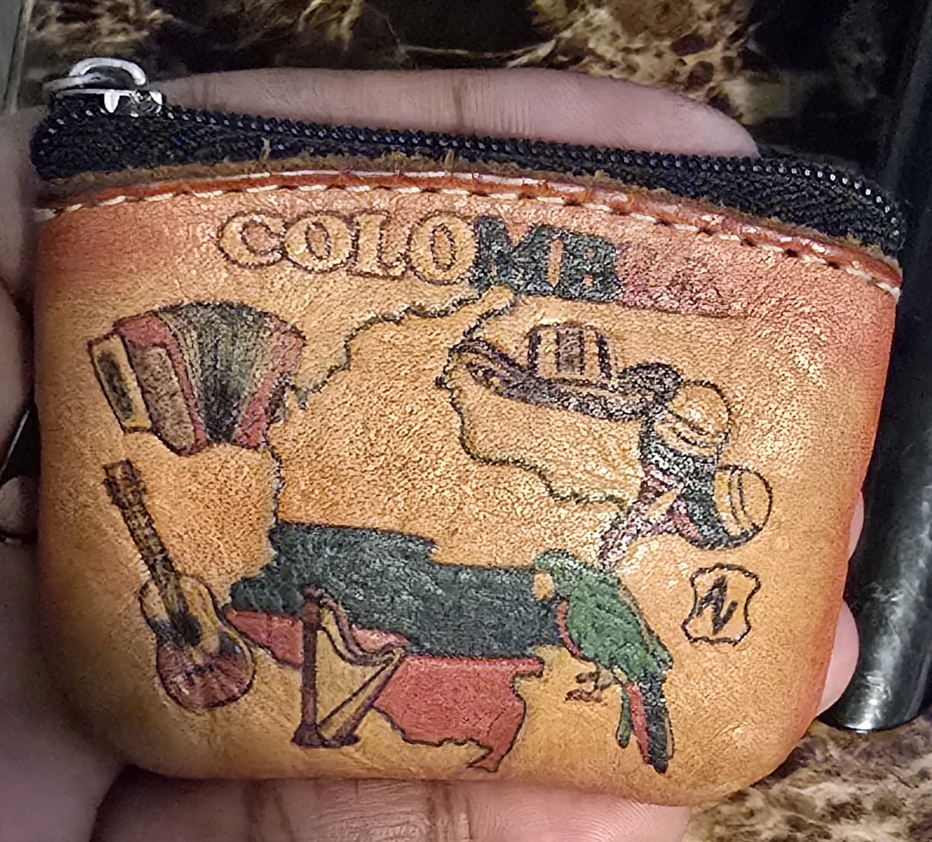Colombia Souvenir Coin Pouch - photo 3