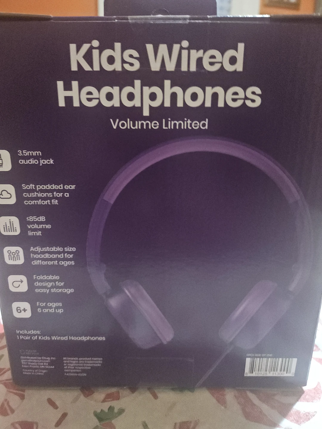 Kids Wired Headphones - Volume Limited