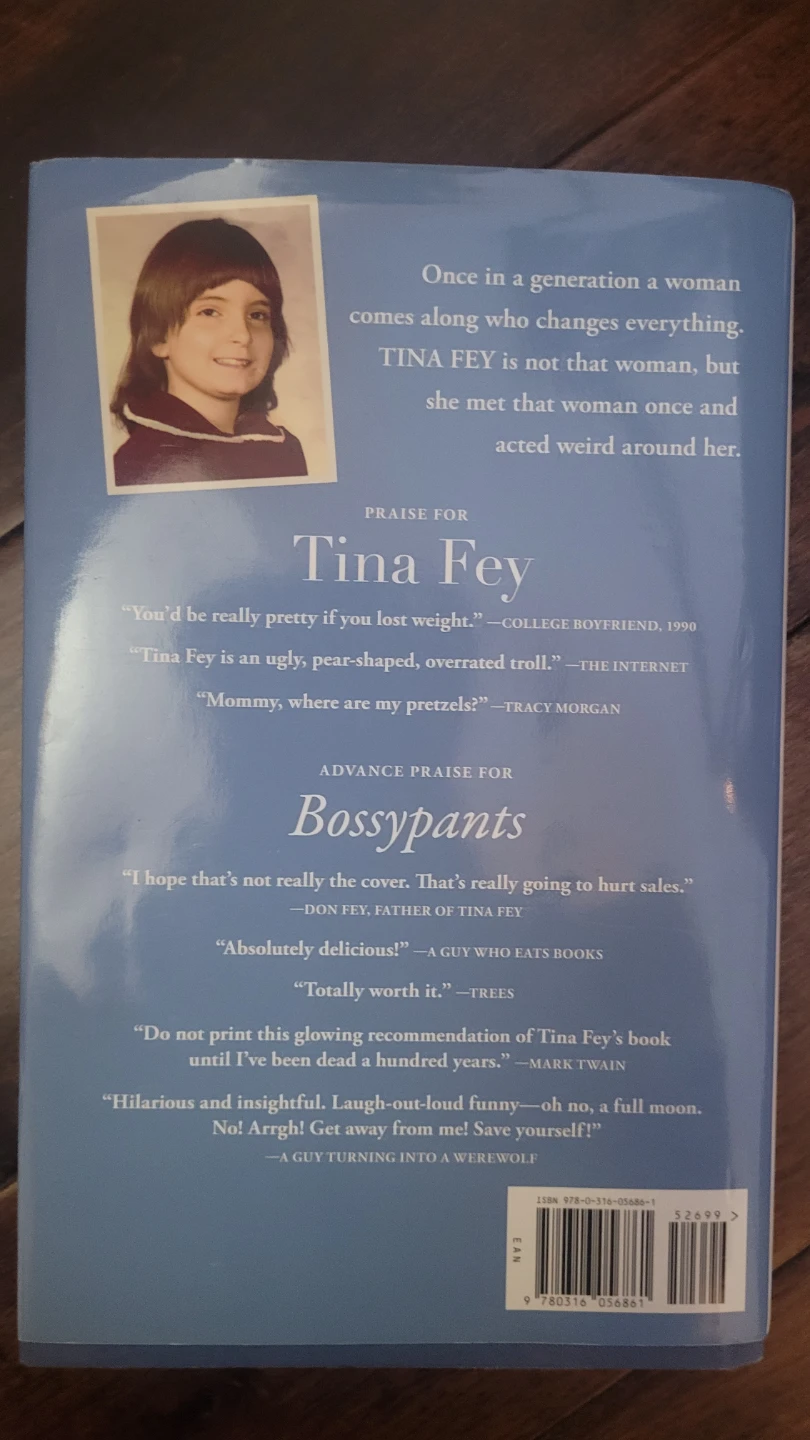 Bossypants by Tina Fey - hardcover book - photo 2
